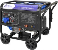 Инверторный бензиновый сварочный генератор ТСС GGW 5.0/200D-R