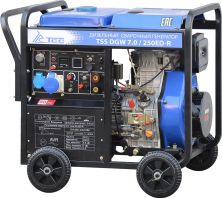 Инверторный дизельный сварочный генератор TSS DGW 7.0/250ED-R