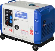 Дизельный сварочный генератор в кожухе TSS DGW-200ESS