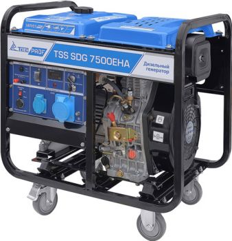 Дизельный генератор ТСС SDG 7500EHA