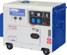 Дизельный сварочный генератор в кожухе TSS DGW-200ES
